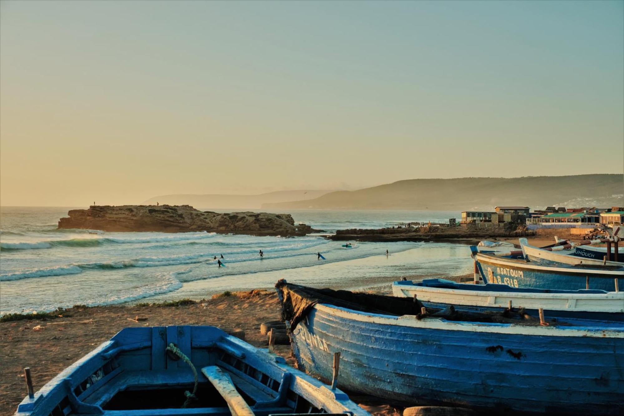 Malibu Surf House Leilighet Tamraght Eksteriør bilde